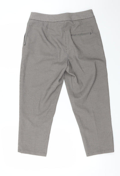 Womens UK Size 10 New Look Regular Fit Dress Pants Multicoloured Trousers