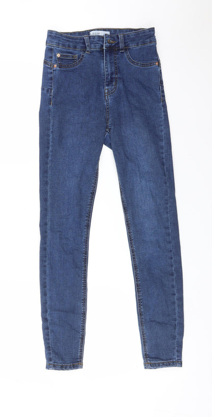 DENIM CO Womens Blue  Cotton Skinny Jeans Size 6 L27 in Regular