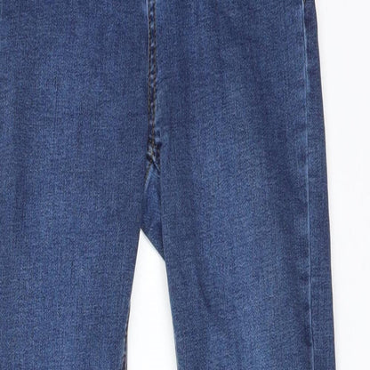 DENIM CO Womens Blue  Cotton Skinny Jeans Size 6 L27 in Regular