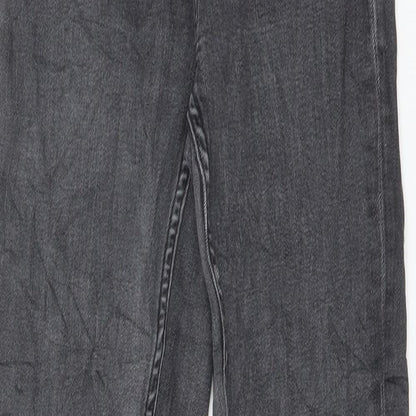 Zara Womens Black  Cotton Skinny Jeans Size 6 L28 in Regular