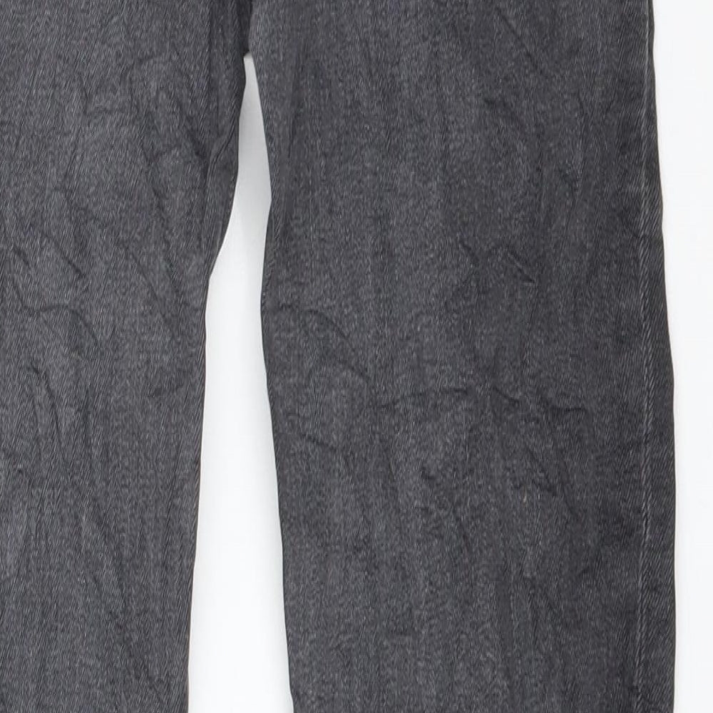 Zara Womens Black  Cotton Skinny Jeans Size 6 L28 in Regular