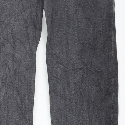 Zara Womens Black  Cotton Skinny Jeans Size 6 L28 in Regular