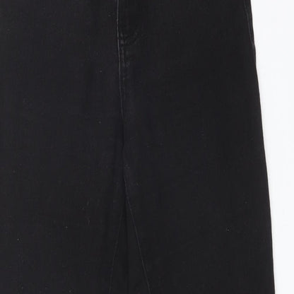 DENIM CO Womens Black  Cotton Skinny Jeans Size 10 L29 in Regular