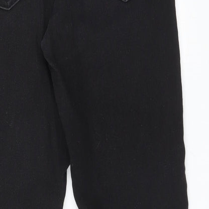 DENIM CO Womens Black  Cotton Skinny Jeans Size 10 L29 in Regular