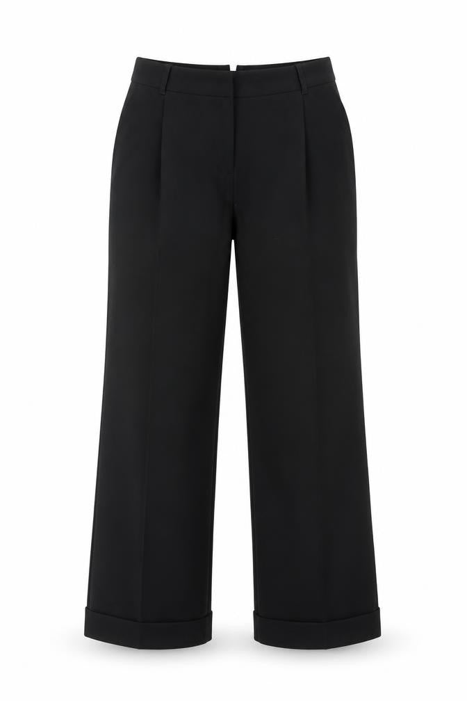 Womens UK Size 8 NEXT Regular Fit  Black Trousers