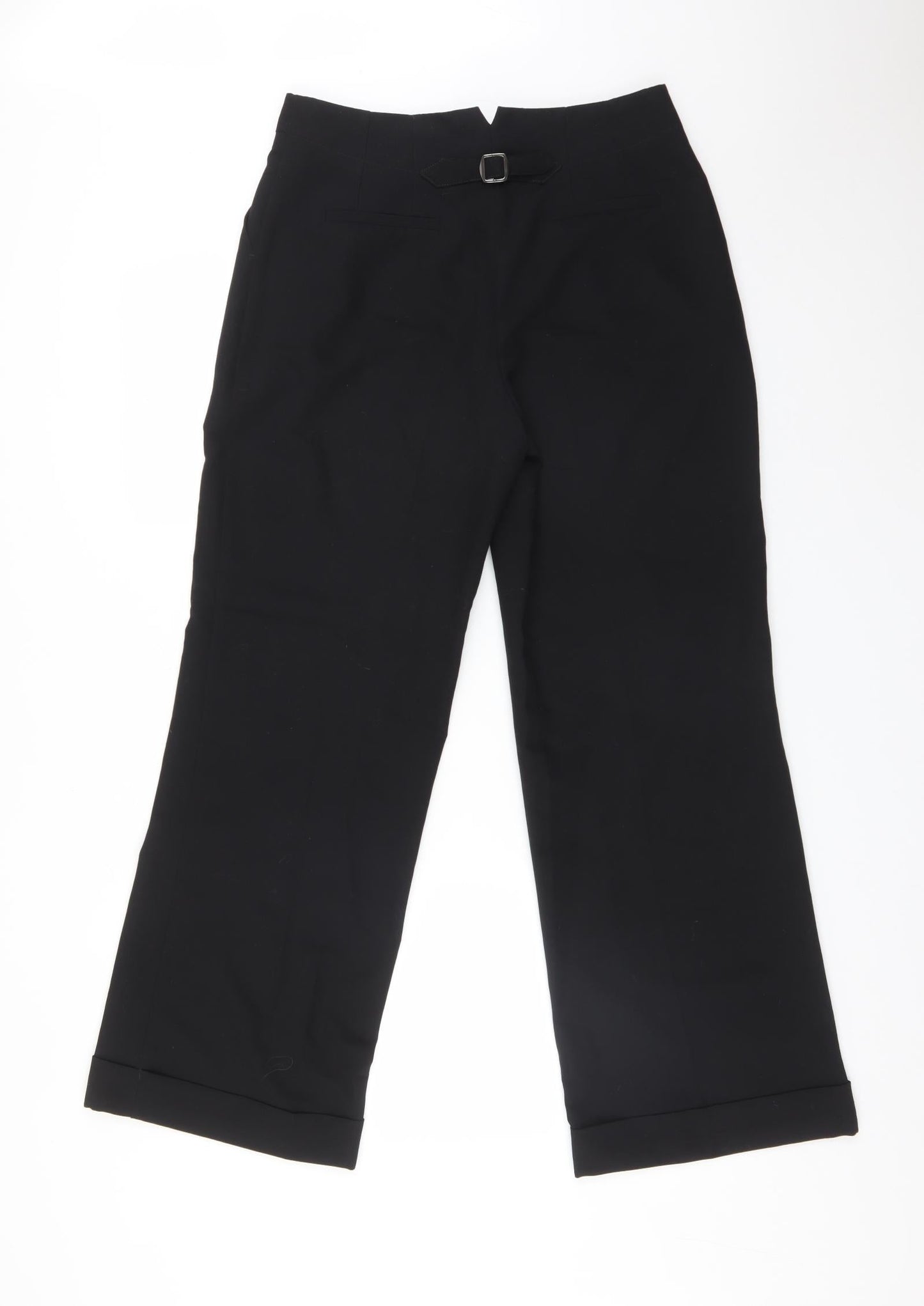 Womens UK Size 8 NEXT Regular Fit  Black Trousers