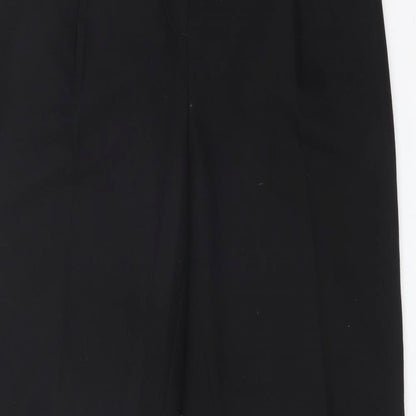 Womens UK Size 8 NEXT Regular Fit  Black Trousers