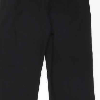 Womens UK Size 8 NEXT Regular Fit  Black Trousers