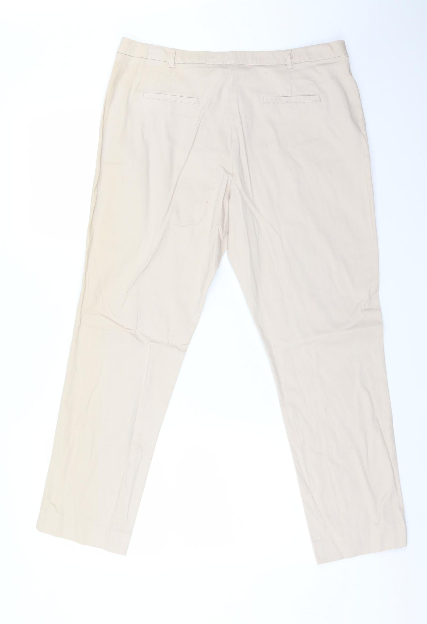 Womens UK Size 14 INTUITION Regular Fit Dress Pants Pink Trousers