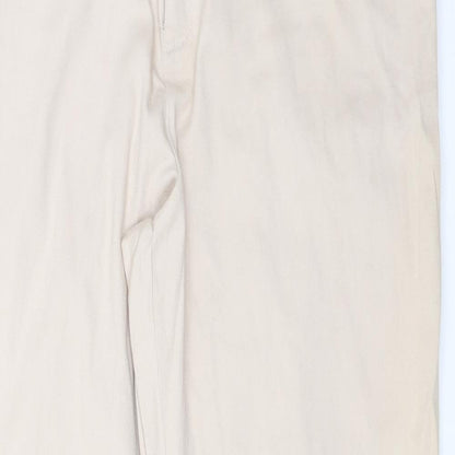 Womens UK Size 14 INTUITION Regular Fit Dress Pants Pink Trousers