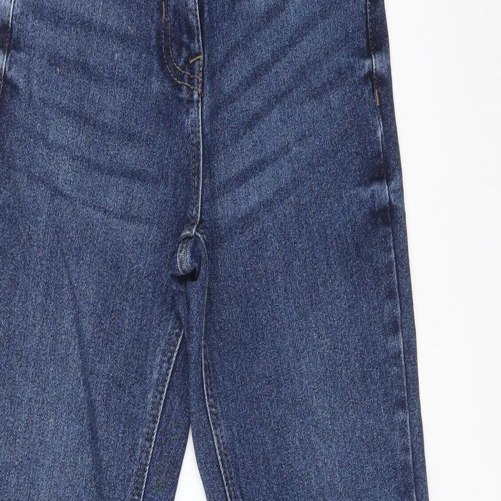 NEXT Womens Blue  Cotton Skinny Jeans Size 6 L28 in Regular