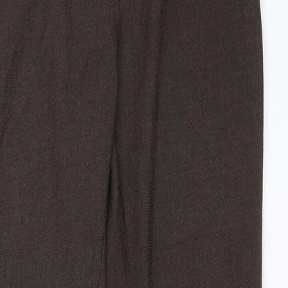 Womens UK Size 8 NEXT Regular Fit  Brown Trousers