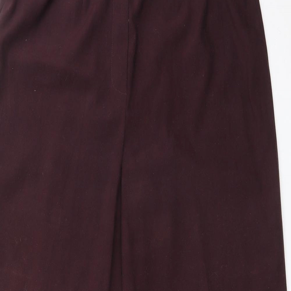Womens UK Size 14 Country Casuals Regular Fit  Purple Trousers