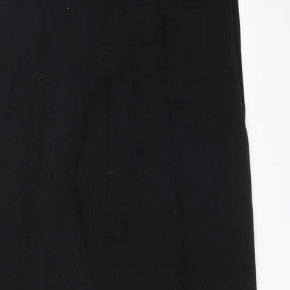 Womens UK Size 14 M&S Regular Fit  Black Trousers
