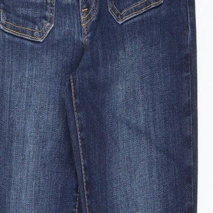 Gap Womens Blue  Cotton Skinny Jeans Size 6 L27 in Regular