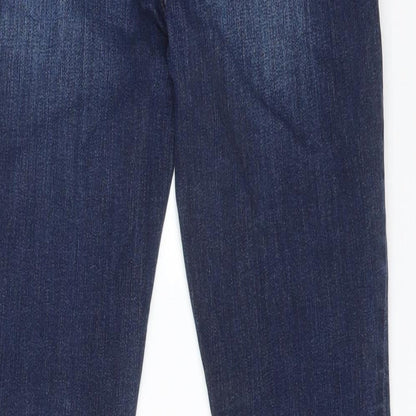 Gap Womens Blue  Cotton Skinny Jeans Size 6 L27 in Regular