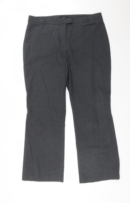 Womens UK Size 16 Soon Regular Fit  Grey Trousers