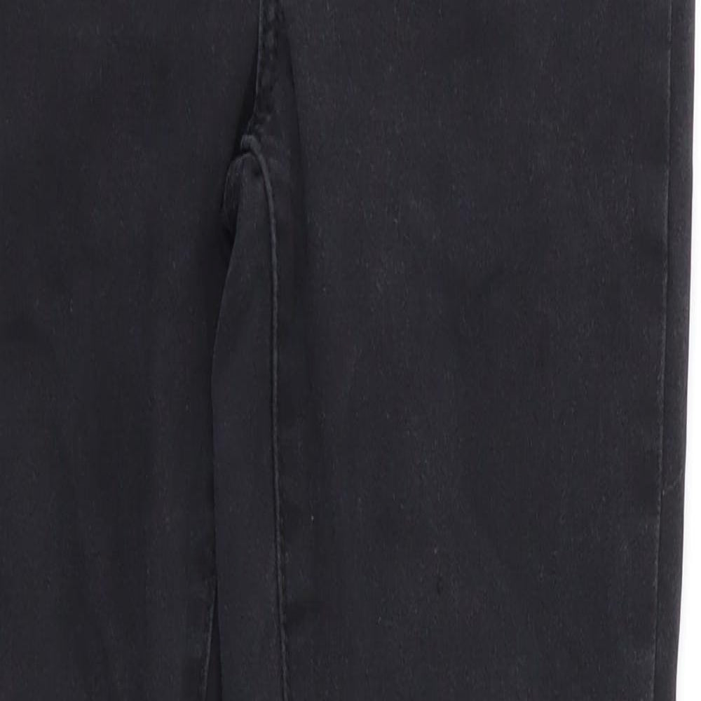 Denim Co Womens Black  Cotton Skinny Jeans Size 10 L26 in Regular