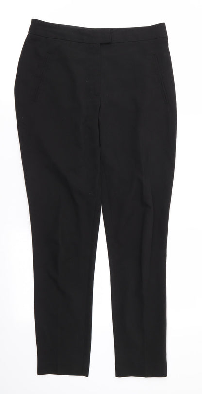 Womens UK Size 8 New Look Regular Fit  Black Trousers