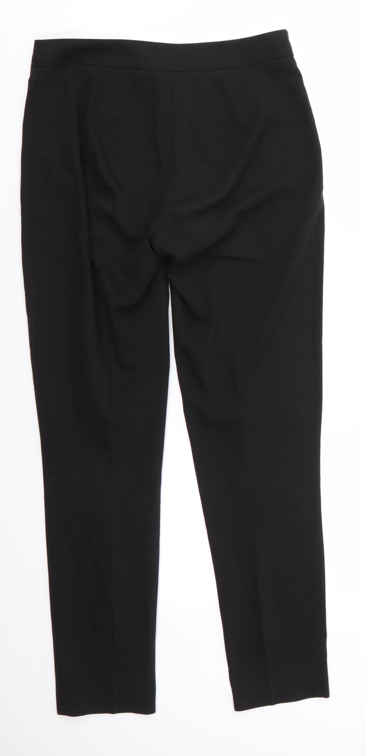 Womens UK Size 8 New Look Regular Fit  Black Trousers