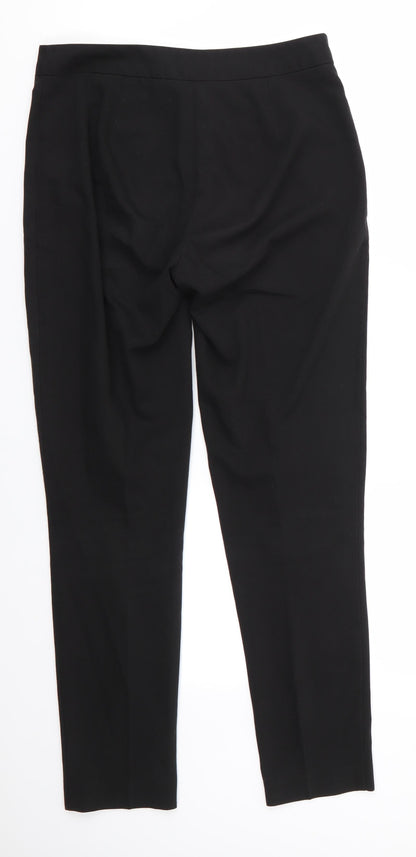 Womens UK Size 8 New Look Regular Fit  Black Trousers