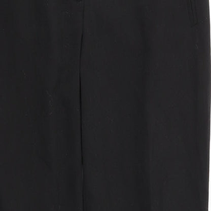 Womens UK Size 8 New Look Regular Fit  Black Trousers