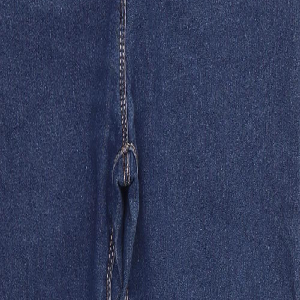 Papaya Denim Womens Blue  Cotton Skinny Jeans Size 10 L27 in Regular