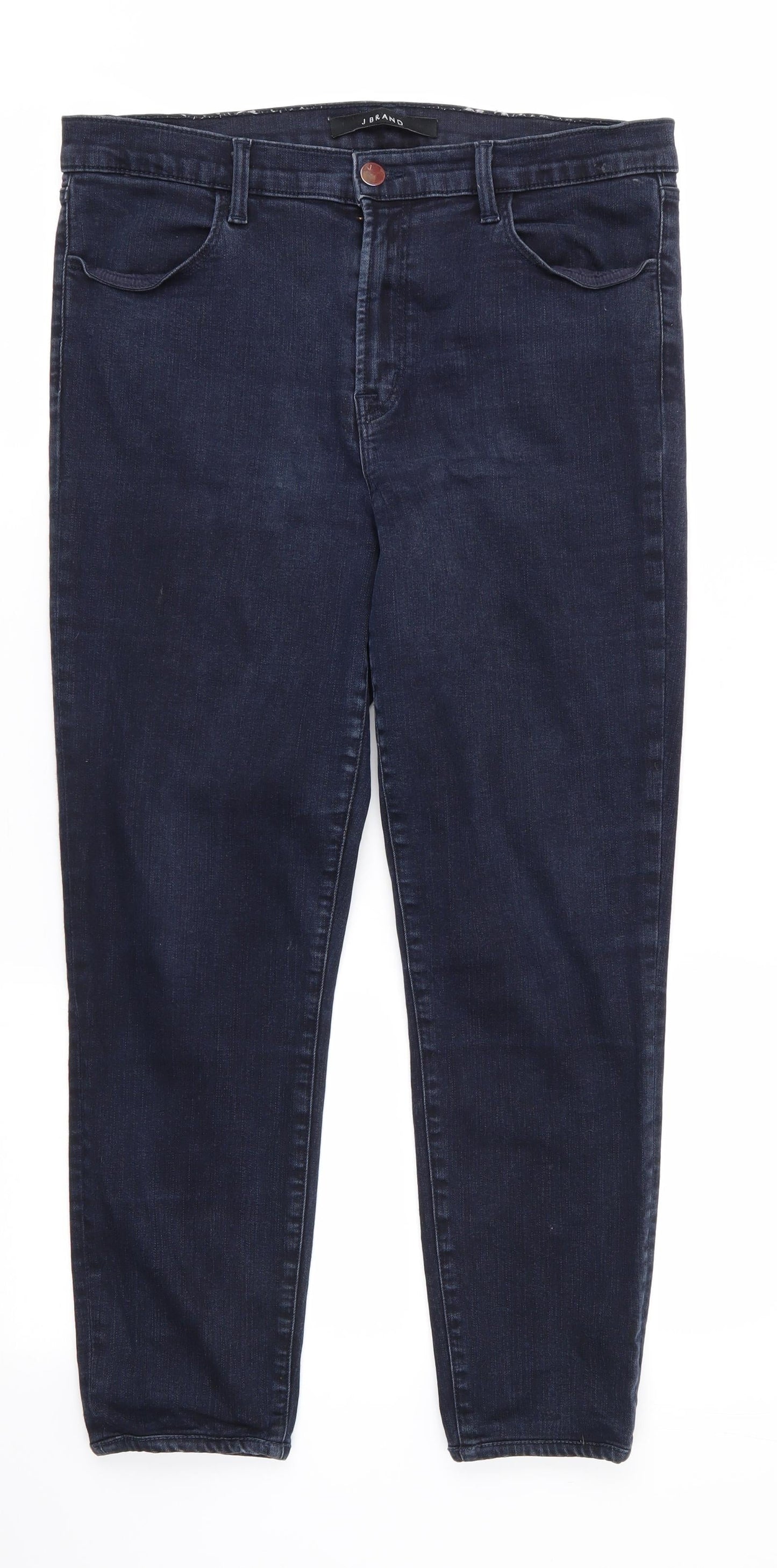 Womens UK Size 4 J Brand Regular Fit Skinny Blue Jeans