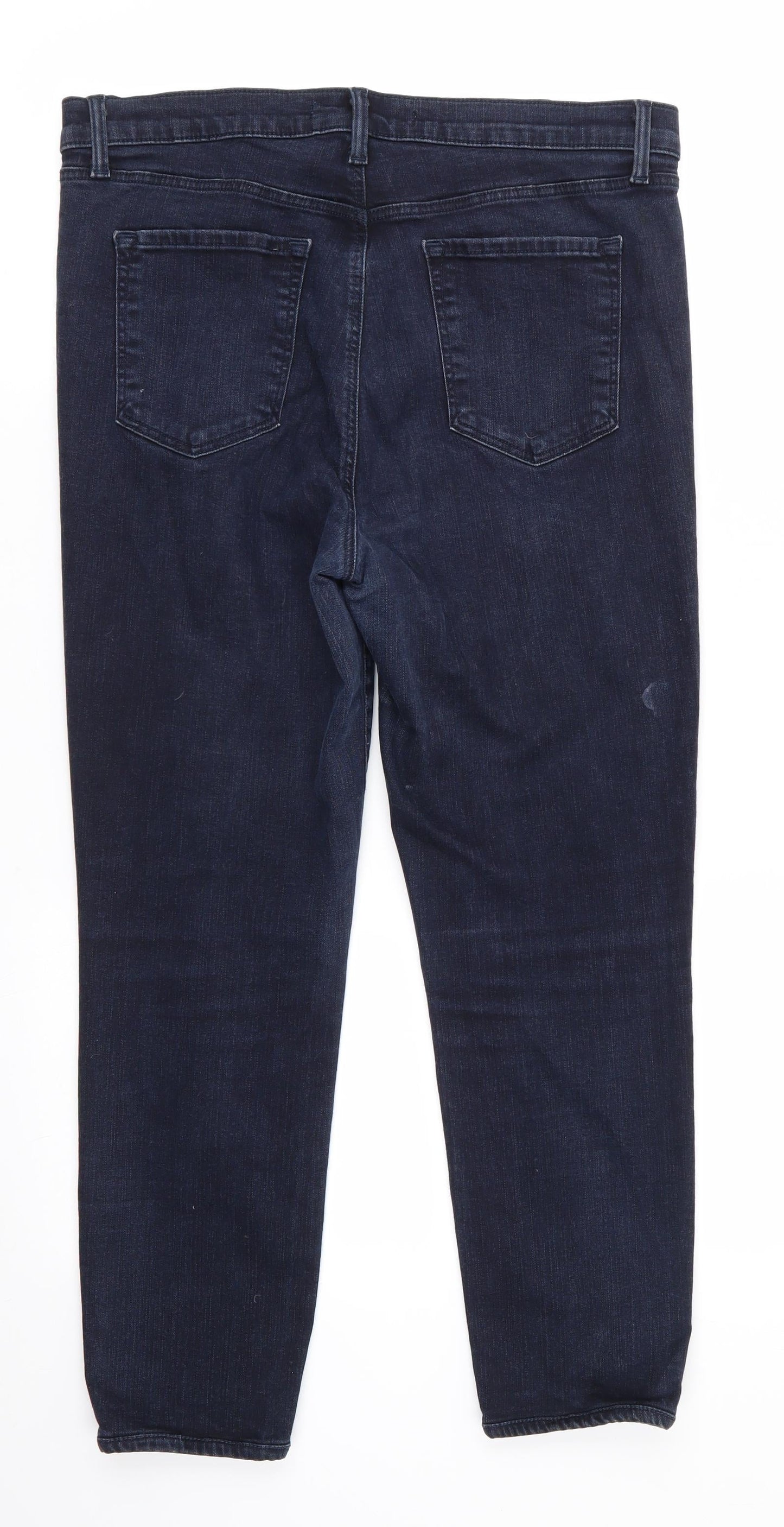 Womens UK Size 4 J Brand Regular Fit Skinny Blue Jeans