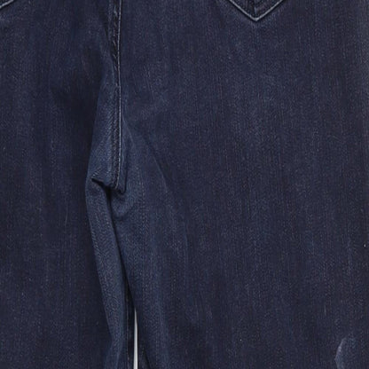 Womens UK Size 4 J Brand Regular Fit Skinny Blue Jeans
