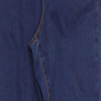 Denim Co Womens Blue  Cotton Skinny Jeans Size 10 L27 in Regular  - Indigo Mix