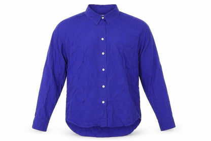 Mens UK Size M MNG Blue  Button-Up Long Sleeve Casual Shirt
