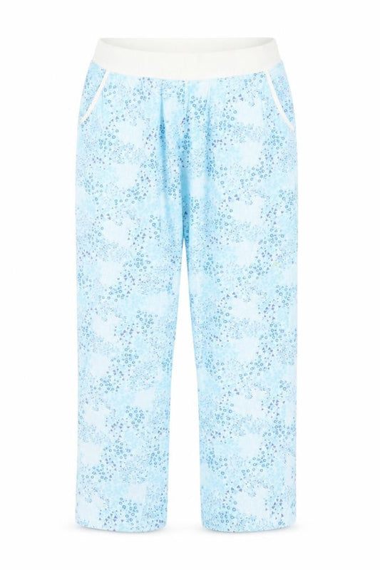 Womens UK Size 12 Avenue Regular Fit  Blue Trousers