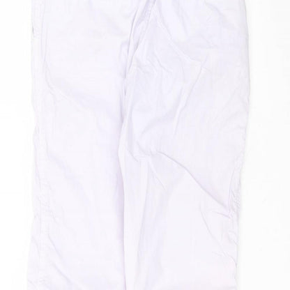 Womens UK Size 10 Marks and Spencer Regular Fit  Purple Trousers