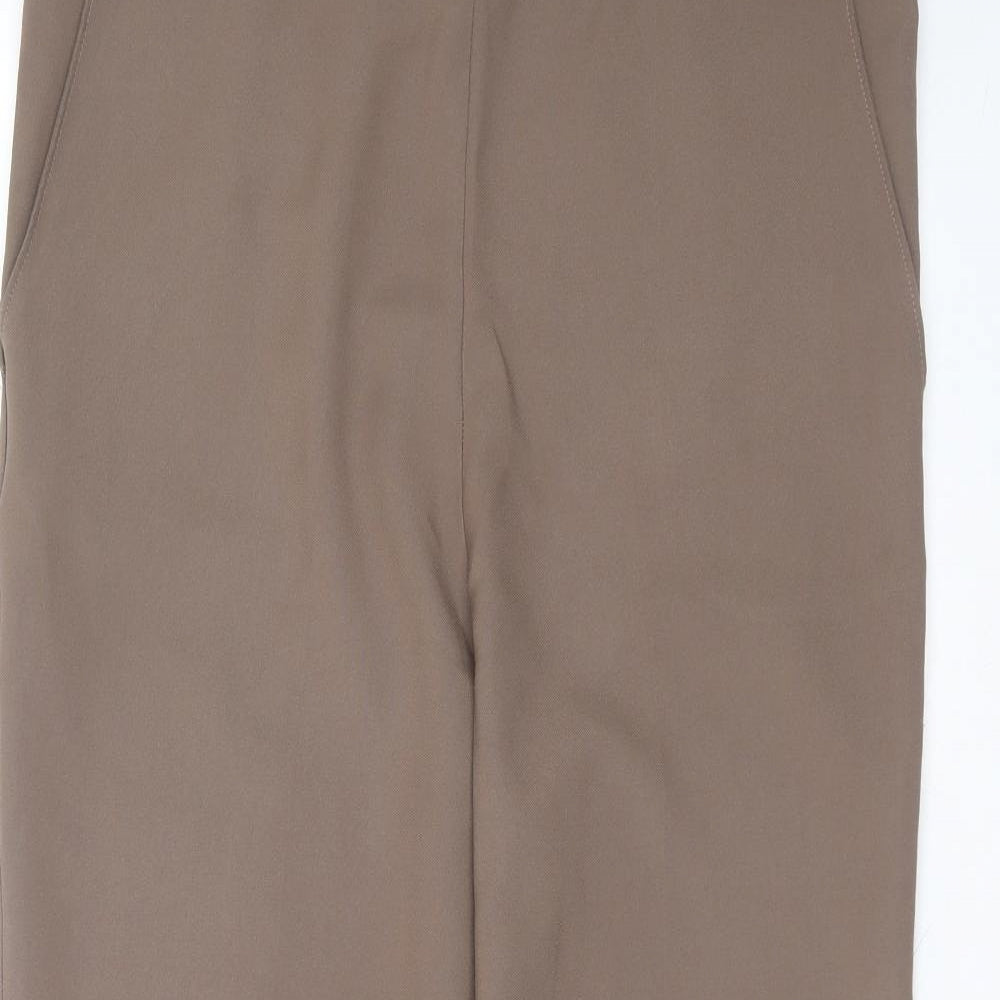 Womens UK Size 38 in Preworn Regular Fit  Brown Trousers