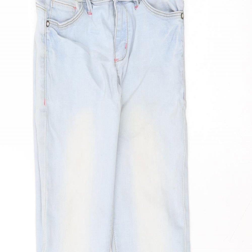 Blue System Womens Blue  Cotton Skinny Jeans Size 10 L26 in Regular