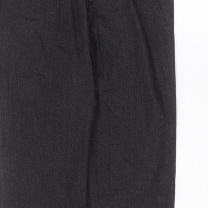 Zaerres Womens Black  Cotton Straight Jeans Size 10 L30 in Regular