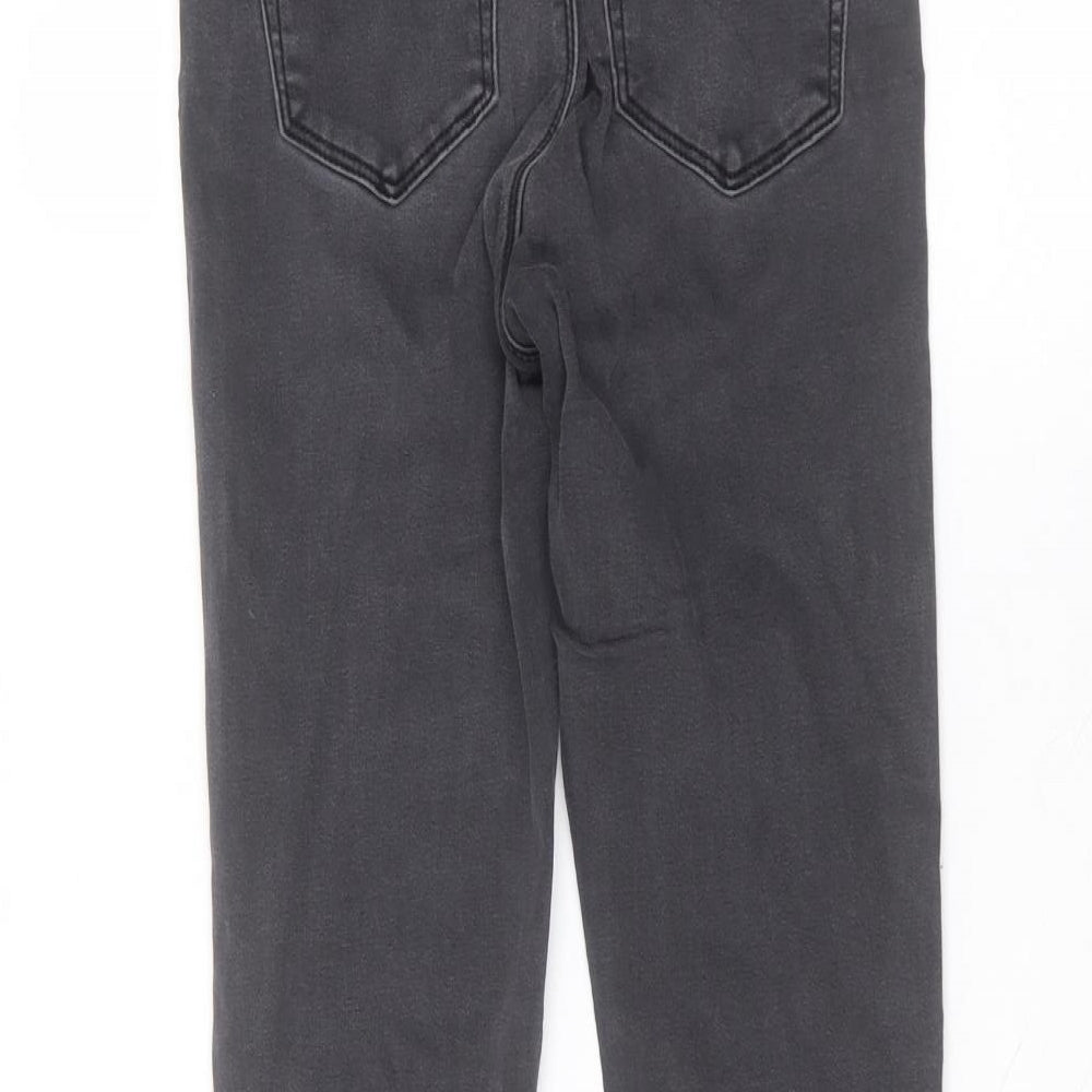ASOS Womens Grey  Cotton Skinny Jeans Size 26 in L32 in Regular