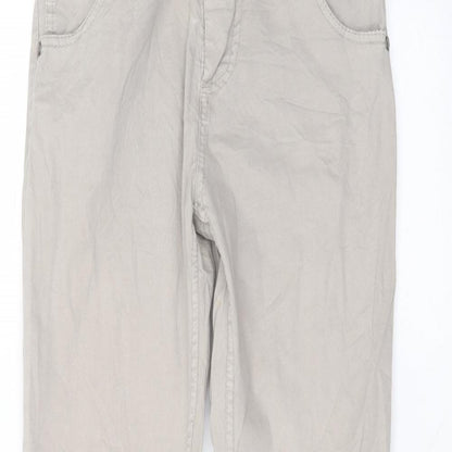 Made in Italy Womens Grey  Cotton Skinny Jeans Size M L30 in Regular