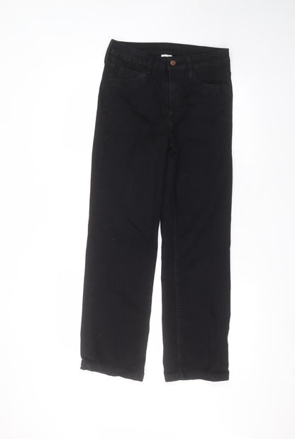 Womens UK Size 28 in H&M Regular Fit Skinny Black Jeans