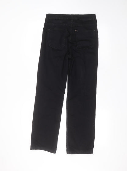 Womens UK Size 28 in H&M Regular Fit Skinny Black Jeans