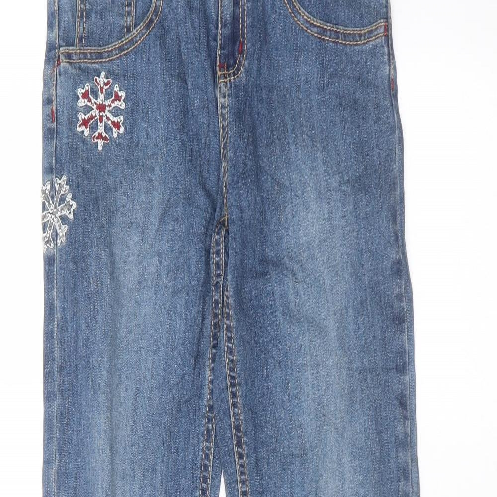 Gymboree Womens Blue  Cotton Skinny Jeans Size 12 L27 in Regular