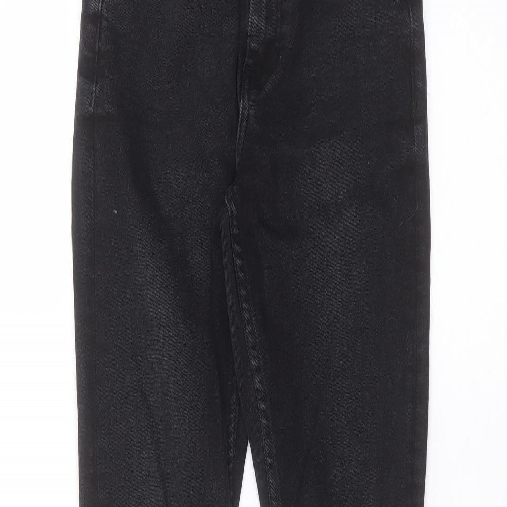 Denim & Co. Womens Black  Cotton Skinny Jeans Size 6 L27 in Regular