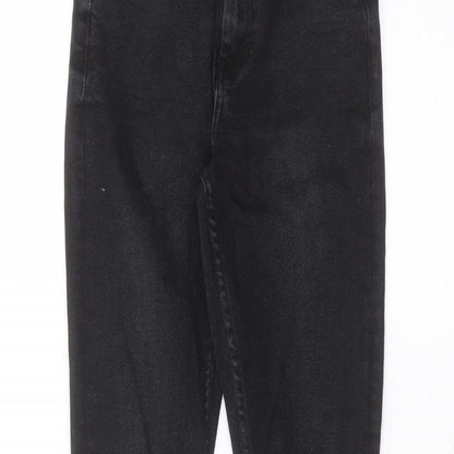Denim & Co. Womens Black  Cotton Skinny Jeans Size 6 L27 in Regular