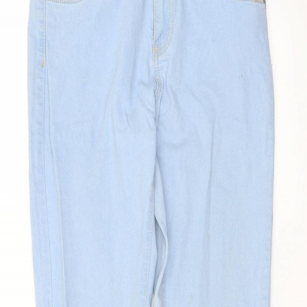 originals Womens Blue  Cotton Skinny Jeans Size 12 L29 in Regular