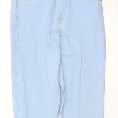 originals Womens Blue  Cotton Skinny Jeans Size 12 L29 in Regular