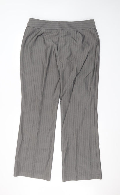 Womens UK Size 18 Marks and Spencer Regular Fit  Grey Trousers