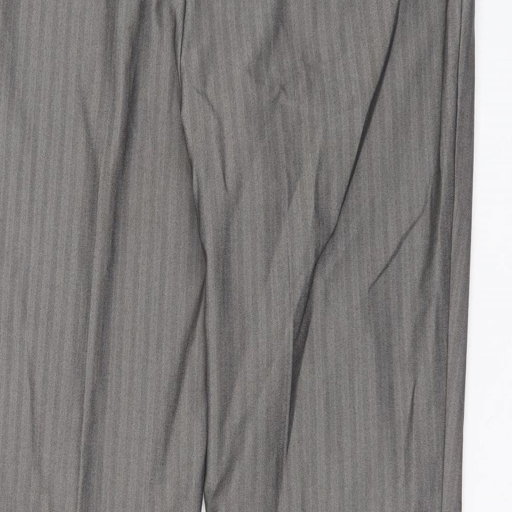 Womens UK Size 18 Marks and Spencer Regular Fit  Grey Trousers
