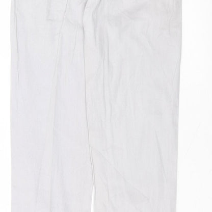 miss Womens Grey  Cotton Skinny Jeans Size 12 L30 in Regular