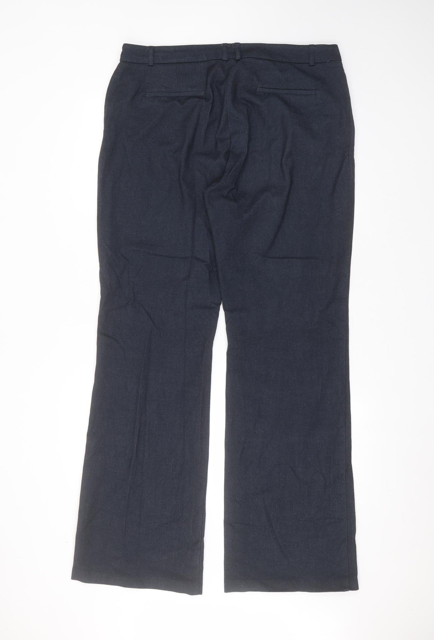 ORSAY Womens Blue  Polyester Trousers  Size 38 in L31 in Regular